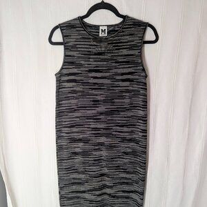 M Missoni Sleeveless Striped Knit Shift Dress Size: M | US6, IT42